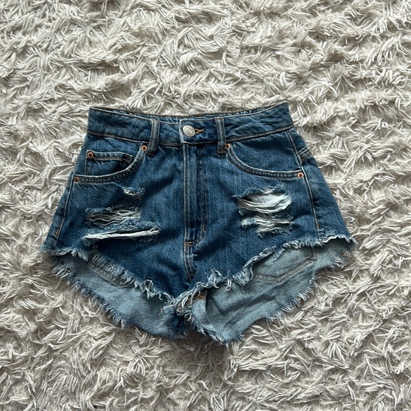 Demin short High waist - Picture 1 of 5